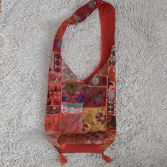 Unbranded boho patchwork hobo bag - Picture 7 of 11